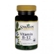 B12-vitamin 500µg (100) – Swanson