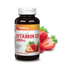 D3-vitamin 2000NE Epres rágótabletta (210) - Vitaking