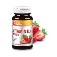 D3-vitamin 2000NE Epres rágótabletta (90) - Vitaking
