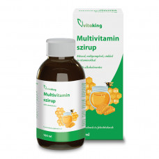Multivitamin, Szirup, Méhpempővel, 100ml, Vitaking